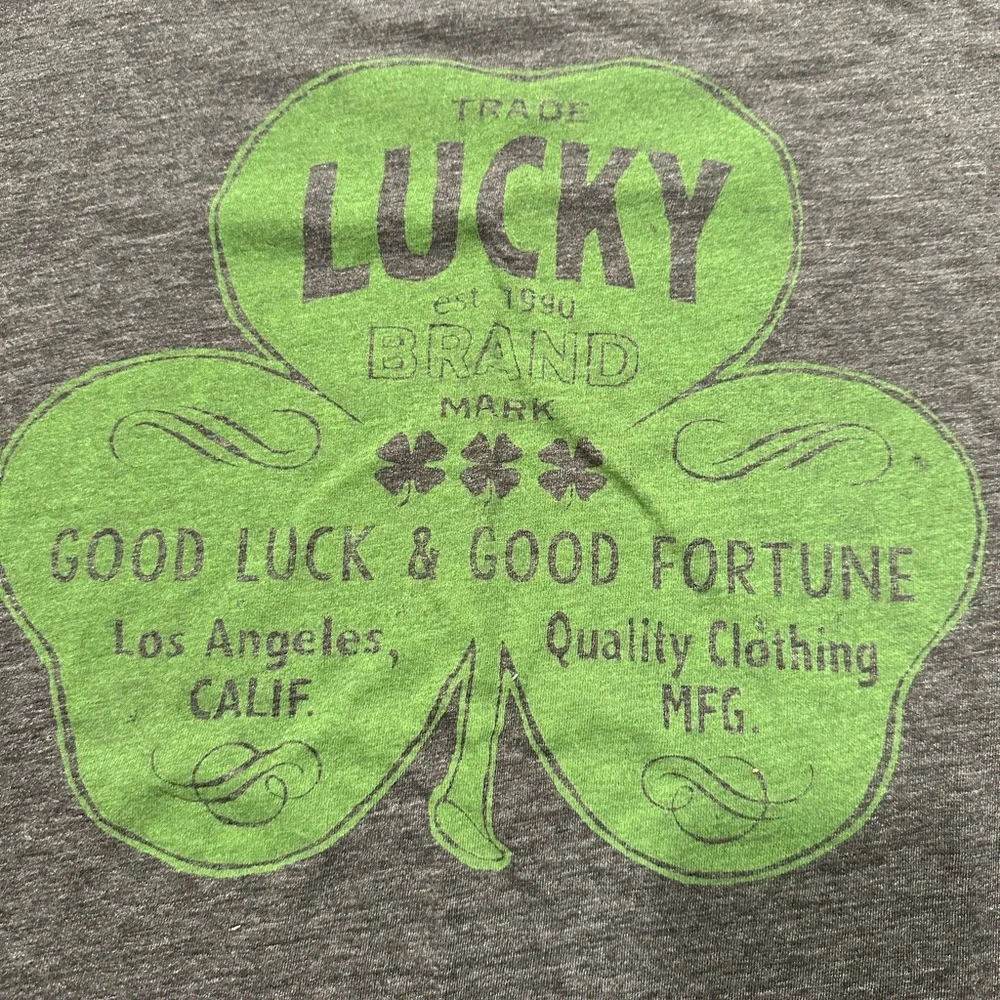 Mens LUCKY t NWT Size Large - Picture 1 of 4